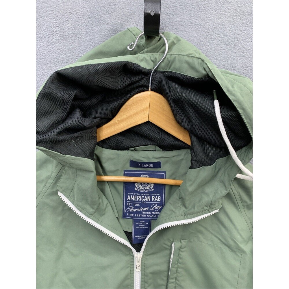 American Rag Wind Slicker Jacket Men’s XL Calm Sage 162801 - Picture 14 of 16